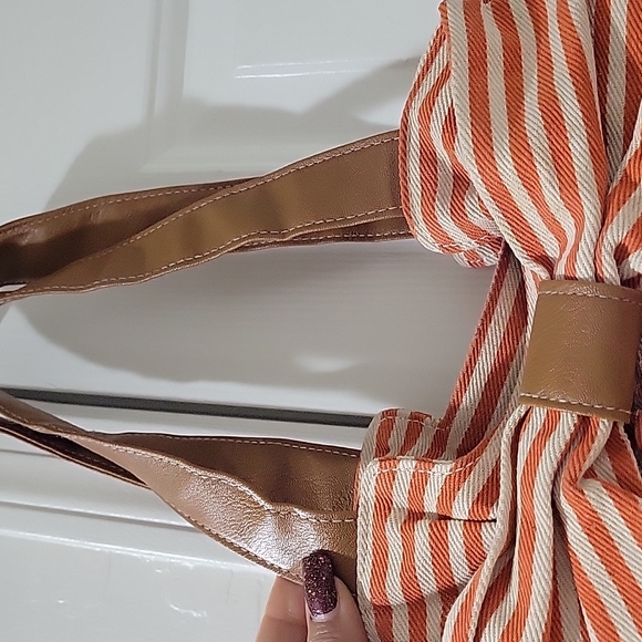 Striped Boho bag/purse - Picture 2 of 5